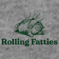 Rolling Fatties Cat Toddler Sweatshirt