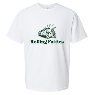 Rolling Fatties Cat Sueded Cloud Jersey T-Shirt