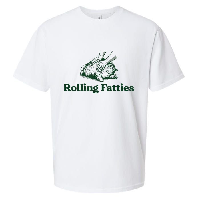 Rolling Fatties Cat Sueded Cloud Jersey T-Shirt