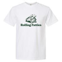 Rolling Fatties Cat Garment-Dyed Heavyweight T-Shirt