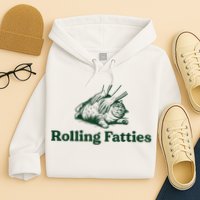 Rolling Fatties Cat Hoodie