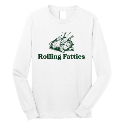 Rolling Fatties Cat Long Sleeve Shirt