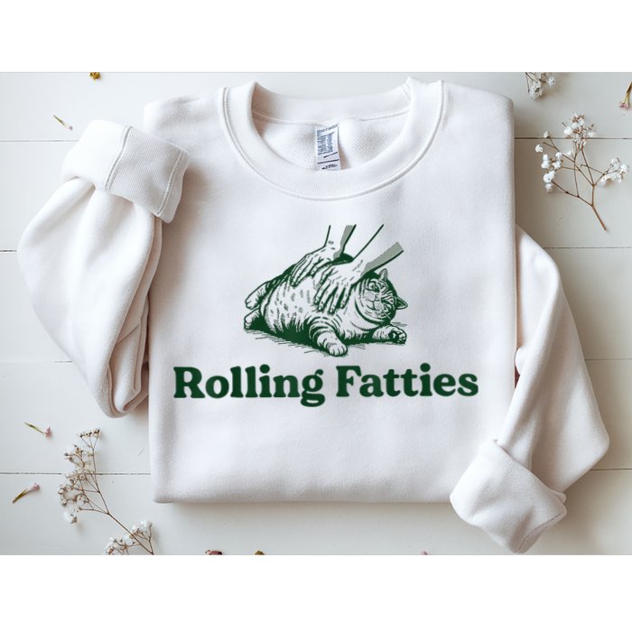Rolling Fatties Cat Sweatshirt