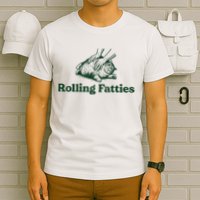 Rolling Fatties Cat T-Shirt