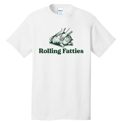 Rolling Fatties Cat Tall T-Shirt