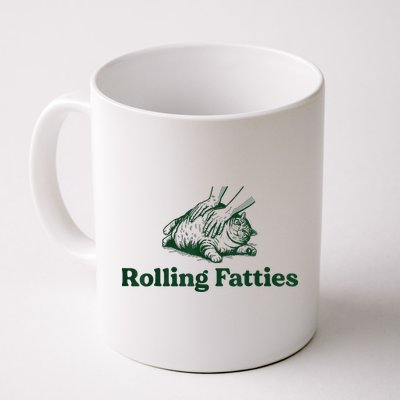 Rolling Fatties Cat Mug