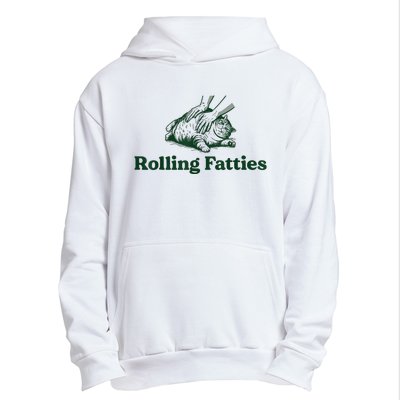 Rolling Fatties Cat Urban Pullover Hoodie