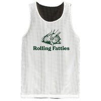 Rolling Fatties Cat Mesh Reversible Basketball Jersey Tank