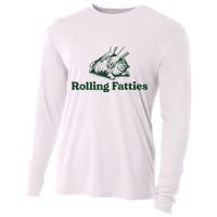 Rolling Fatties Cat Cooling Performance Long Sleeve Crew