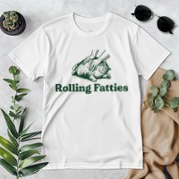 Rolling Fatties Cat Premium T-Shirt