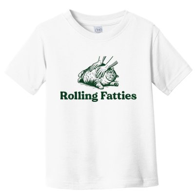 Rolling Fatties Cat Toddler T-Shirt