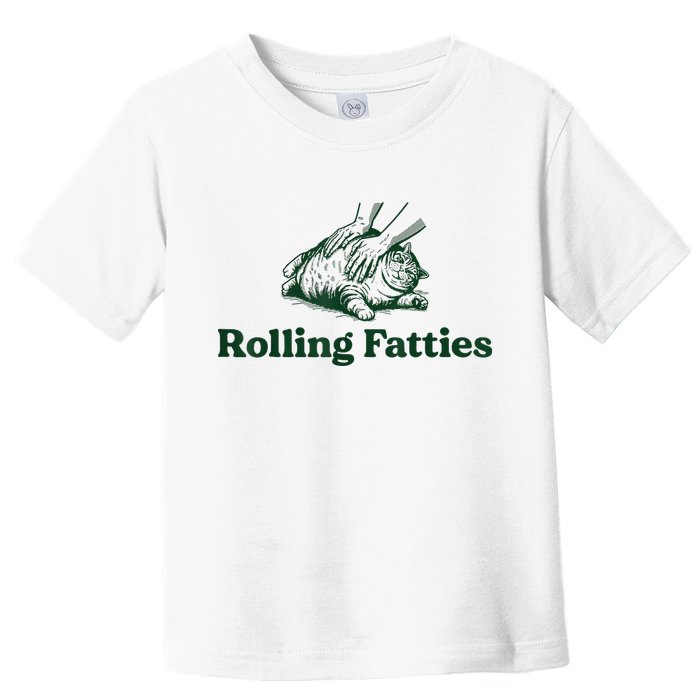 Rolling Fatties Cat Toddler T-Shirt