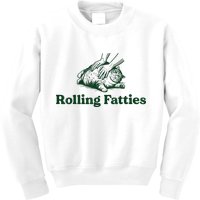 Rolling Fatties Cat Kids Sweatshirt