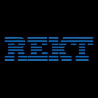 Rekt Funny Crypto Down Bad Parody Drawstring Bag