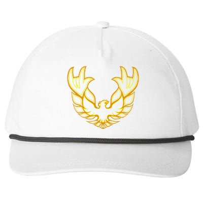 Rockin Firebird Classic Detroit Muscle Car Transam Snapback Five-Panel Rope Hat