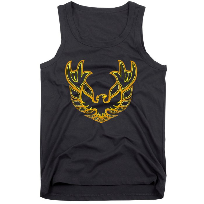 Rockin Firebird Classic Detroit Muscle Car Transam Tank Top