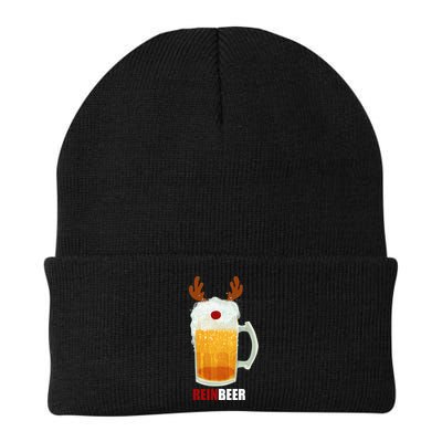Reinbeer Funny Christmas Holiday Beer Lover Beanie