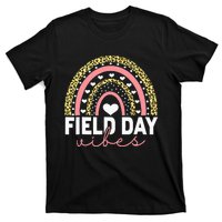 Rainbow Field Day Vibes Last Day of School Field Day Teacher T-Shirt