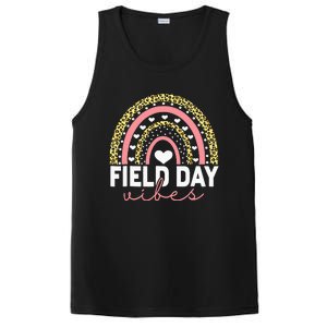 Rainbow Field Day Vibes Last Day of School Field Day Teacher PosiCharge Competitor Tank