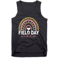 Rainbow Field Day Vibes Last Day of School Field Day Teacher Tank Top