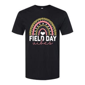 Rainbow Field Day Vibes Last Day of School Field Day Teacher Softstyle CVC T-Shirt