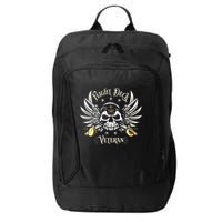 Retro Flight Deck Veteran Skull Naval Aviation City Backpack