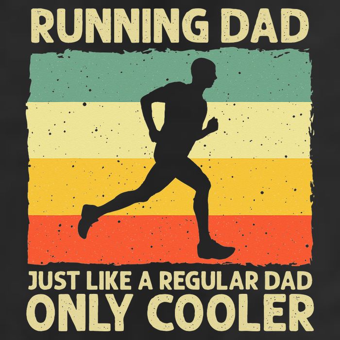 Running For Dad Marathon Runner Coach Marathoner Cool Comfort Performance Bucket Hat
