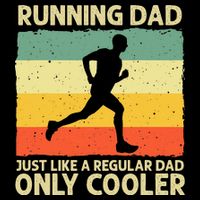 Running For Dad Marathon Runner Coach Marathoner Backpack