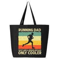 Running For Dad Marathon Runner Coach Marathoner 25L Jumbo Tote