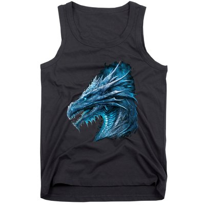 Retro Fantasy Dragon Tank Top