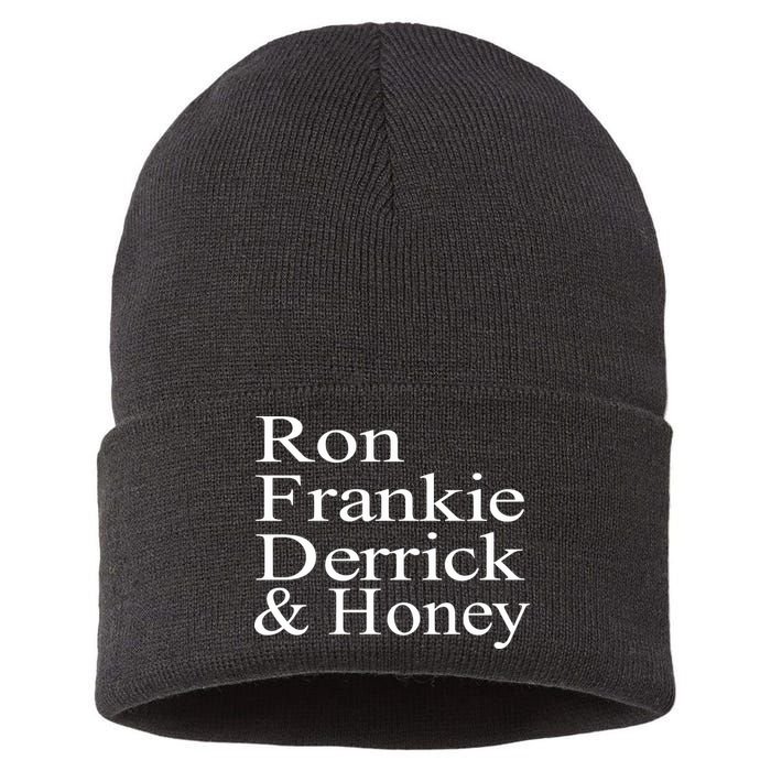 Ron Frankie Derrick & Honey Sustainable Knit Beanie