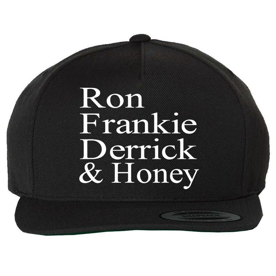Ron Frankie Derrick & Honey Wool Snapback Cap