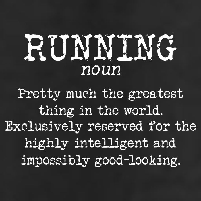Running Funny Definition Funny 5k Marathon Runner Garment-Dyed Fleece Hoodie