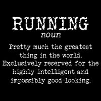 Running Funny Definition Funny 5k Marathon Runner Sustainable Bucket Hat