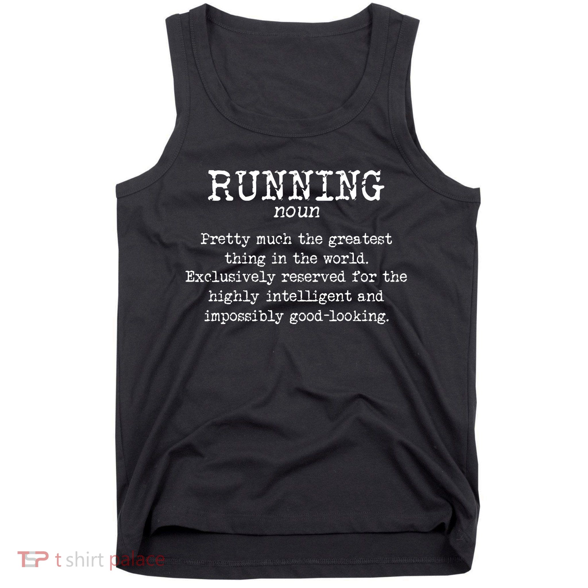 Running Funny Definition Funny 5k Marathon Runner Tank Top