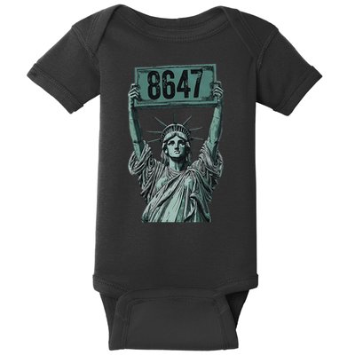 Retro Foxtrots Deltas Tangos Funny Political 86 47 Vintage Baby Bodysuit
