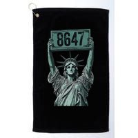 Retro Foxtrots Deltas Tangos Funny Political 86 47 Vintage Golf Towel