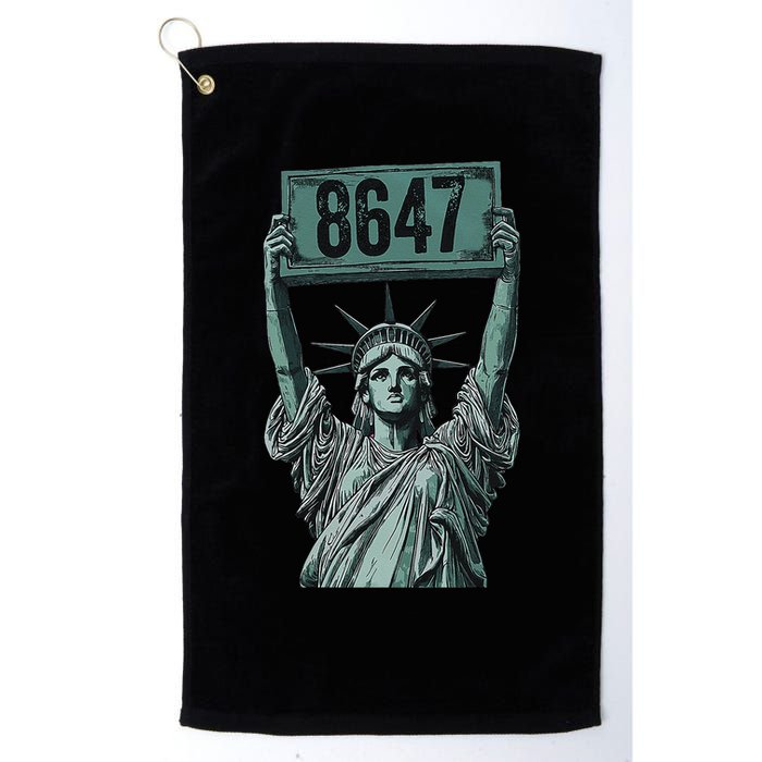 Retro Foxtrots Deltas Tangos Funny Political 86 47 Vintage Golf Towel