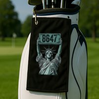 Retro Foxtrots Deltas Tangos Funny Political 86 47 Vintage Golf Towel