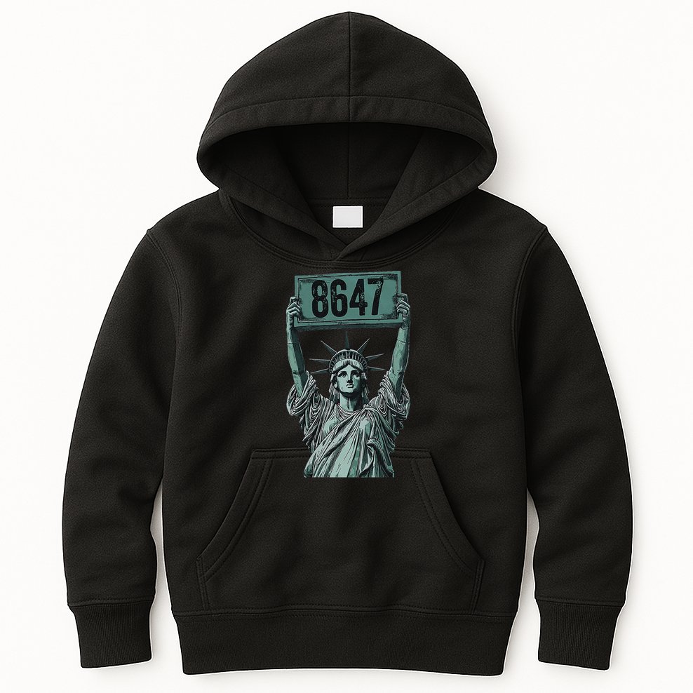 Retro Foxtrots Deltas Tangos Funny Political 86 47 Vintage Kids Hoodie