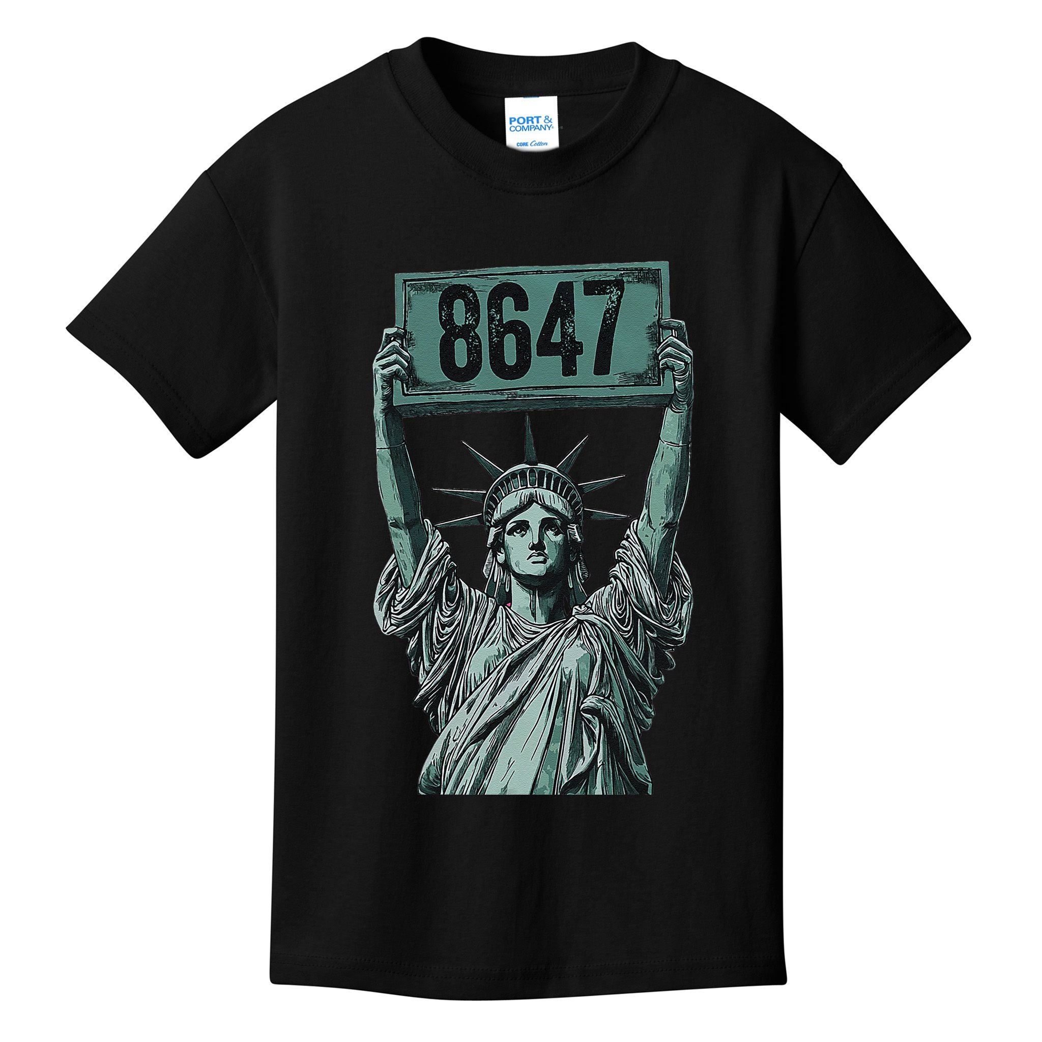 Retro Foxtrots Deltas Tangos Funny Political 86 47 Vintage Kids T-Shirt