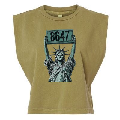 Retro Foxtrots Deltas Tangos Funny Political 86 47 Vintage Garment-Dyed Women's Muscle Tee