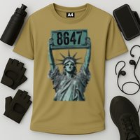 Retro Foxtrots Deltas Tangos Funny Political 86 47 Vintage Performance Shirt