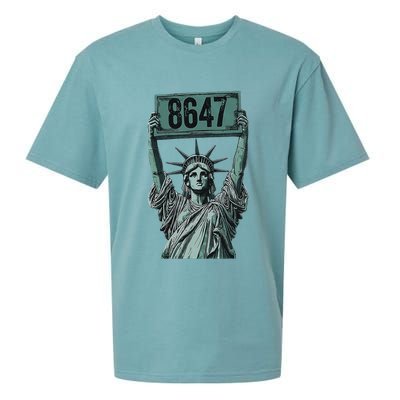 Retro Foxtrots Deltas Tangos Funny Political 86 47 Vintage Sueded Cloud Jersey T-Shirt