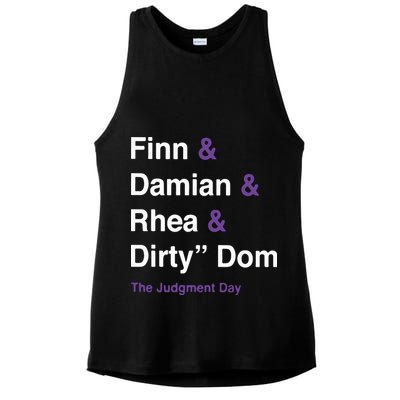 Rtruth Finn Damian Rhea Dirty Dom The Judgment Day Ladies PosiCharge Tri-Blend Wicking Tank