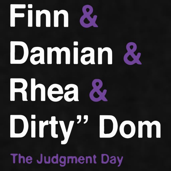 Rtruth Finn Damian Rhea Dirty Dom The Judgment Day Ladies PosiCharge Tri-Blend Wicking Tank