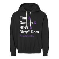 Rtruth Finn Damian Rhea Dirty Dom The Judgment Day Garment-Dyed Fleece Hoodie