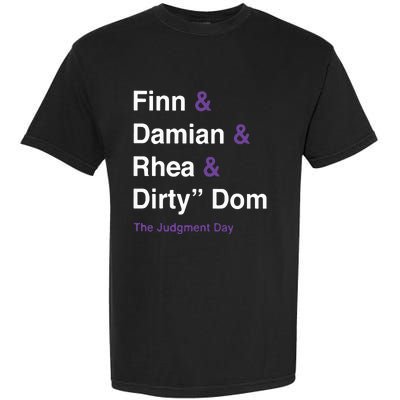 Rtruth Finn Damian Rhea Dirty Dom The Judgment Day Garment-Dyed Heavyweight T-Shirt