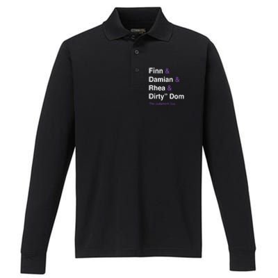 Rtruth Finn Damian Rhea Dirty Dom The Judgment Day Performance Long Sleeve Polo