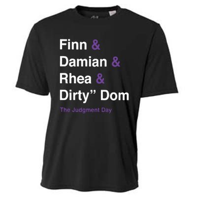 Rtruth Finn Damian Rhea Dirty Dom The Judgment Day Cooling Performance Crew T-Shirt